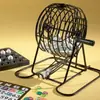Juego de Bingo al por mayor, Máquina de Lotería con 75 Bolas Numeradas, Marcadores de Colores, para Entretenimiento de Fiesta Familiar