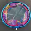 Red telescópica para niños, mini red de pesca para exteriores, bolsa de red pequeña y ligera, accesorios para equipo de pesca