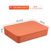 Caja de Almacenamiento de Plástico con Tapa Caja para Guardar Ropa Interior Calcetines en el Armario Contenedor para Guardar Bloques de Construcción de Juguete Cesta para Guardar Bocadillos Libros Ilustrados