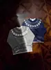 Suéter Elegante de Punto Fair Isle Americano Retro de Corte Limpio para Hombres y Mujeres, Abrigo Suéter Estilo Nórdico Perezoso de Otoño e Invierno