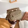 Bolsa de Cintura Nova Moda Transfronteiriça 2025 Nova Bolsa Feminina Retrô Moda Esportiva Lazer Pequena Bolsa para Presbiopia Multiuso