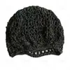 Red para el Cabello Transfronteriza, Gorra de Red Africana, Red para el Cabello de Colores para Mujer, Gorra de Red Tejida Hueca Hecha a Mano, Gorra de Red Elástica Alta Invisible para Poner