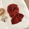 Nuevo Bufanda de Lana Retro de Alta Gama 100% Pura Moda Coreana Bufanda de Lana Textura Cálida Otoño e Invierno Lana