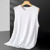 Chaleco sin mangas para hombre para exportación, Delgado Deportivo Fitness Secado Rápido Casual Verano Correr Talla Grande Holgado Camiseta sin Mangas
