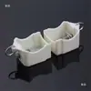 Acessórios para Trilho de Cortina Estilo Novo e Antigo Fivela de Plástico Trilho Reto Trilho Quadrado Tampa de Extremidade Rolha de Extremidade Rolha Espessada Rolha de Abertura Rolha em Ambas as Extremidades