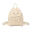 Bolsas para Niños, Mochilas Escolares Pequeñas Elegantes de Lunares, Lindos Conejitos de Dibujos Animados, Mochilas para Niños y Niñas, Mochilas de Viaje