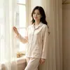 2026 Nuevo Ropa de Casa Coral Fleece Otoño e Invierno Conjunto Espesado Cálido Isla Fleece Pijama para Mujer Otoño e Invierno