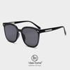 5041/5035 novos óculos de sol com lentes integradas e armação generosa para homens e mulheres com óculos de sol clássicos e finos