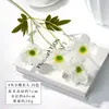 Flor de Amapola Artificial de Seda con Aspecto de Pintura al Óleo Vintage, Flor Falsa para Decoraciones de Boda, Adorno para Jarrón de Sala de Estar, Suministro Transfronterizo