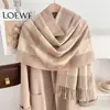 Novo Lenço Xadrez Estilo Coreano Imitação de Caxemira Outono e Inverno Aqueceu Xale Externo Cor Combinando Dupla Utilidade Lenço de Inverno