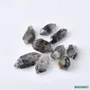 Piedra Cruda de Cristal Blanco Brillante Jimon Columna Doble Punta Hel Columna Doble Punta Cristal Blanco Doble Punta Haz de Diamante Energía
