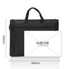 Deli 5500 Bolsa Portátil con Cremallera Maletín de Tela Oxford Bolsa para Documentos Bolsa de Almacenamiento Papelería de Oficina para Negocios