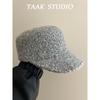 Diseñador Otaku Nicho Retro Lana Sombrero de Caballero Gorra de Boina Mujer Otoño e Invierno Top de Equilibrio Sombrero Ecuestre Moderno