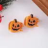 Presilhas de cabelo Halloween europeias e americanas com glitter, abóbora, fantasma, caveira, presilhas exclusivas e peculiares para franja de fantasia de feriado, acessórios de cabelo atacado