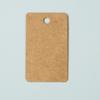 Etiqueta de papel kraft en blanco para bricolaje, cartón, tienda de ropa, ropa, etiqueta de regalo para colgar, etiqueta de precio floral de vino tinto