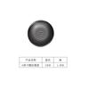 Plato de vajilla de melamina tipo porcelana A5, plato creativo de plástico negro de estilo japonés, plato para olla caliente, plato para barbacoa, plato esmerilado
