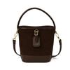 Bolso Cubo Retro Frosted Suede Transfronterizo para Mujer 2026 Nuevo Estilo Bolso de Mano de Alta Gama Bolso Cruzado Casual para Hombro
