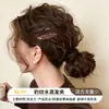 Pinza de Pato de Estampado de Leopardo de Gama Alta Pinza para el Cabello Pinza Lateral Pinza para el Flequillo Accesorios para el Cabello Pinzas para Cabello Rebelde Pinza Recta Pasador para Mujeres