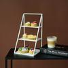 Decoração de mesa de sobremesa de estilo europeu expositor adereços de decoração de casamento prateleira de bolo chá da tarde lanche stand mesa de pausa para chá