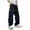 Pantalones casuales de trabajo de color liso, nuevos para hombre de otoño, holgados, cómodos, elegantes, modernos, versátiles, sencillos, de alta gama