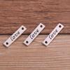2 Cores 6*25mm Conector Letra Amor Liga Pequenos Acessórios Pulseira Trançada DIY Acessórios de Joalheria
