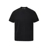 Nueva camiseta informal de manga corta con cuello redondo, tendencia de verano para hombre, una camiseta estampada elegante y versátil de corte ajustado para hombres jóvenes.