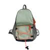 Mochila japonesa e coreana Contraste Cor Montanhismo Bolsa Bonito Piquenique Mochila Escolar Equitação Tendência Combinando Mochila Pequena de Casal Leve para Mulheres