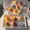 Vasos de Papel Personalizables a Prueba de Grasa para Hornear, Moldes de Papel para Pastel de Chocolate Mochi, Moldes para Magdalenas