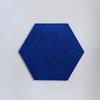 Tablero de Fieltro Insonorizante Transfronterizo para Pared Absorbente de Sonido de Fibra de Poliéster Sala de Piano Silenciosa Autoadhesivo Hexagonal Fieltro Aislante