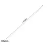 Aguja para Perlas Ultra Fina Herramienta DIY para Ensartar Perlas, Ganchillo para Perlas de Cristal, Herramienta para Perlas con Gancho de Tubo
