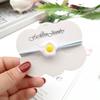 Coreano ins Lindo Silicona Huevo Pochado Banda Elástica Anillo para el Cabello Color Cuerda para el Cabello Cuerda para el Cabello de Niña Accesorios para el Cabello Tocado Venta al por Mayor