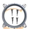 Hebilla del radiador de la placa base 115X/1200/1700 con soporte para CPU de 12.ª generación y tres radiadores de superfrecuencia
