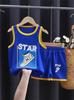 Roupas Infantis Verão Fatos Infantis Roupas Esportivas de Secagem Rápida Coletes Meninos Bebê Uniformes de Basquete Colete de Verão