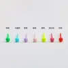 Material de PC Resina de Colores Aretes Pequeños Estrella de Cinco Puntas Corazón Flor Múltiples Formas Macarrón Colores Brillantes Mini Accesorios para Aretes