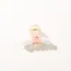 Presilha de Cabelo Pequena Modelo Novo Transfronteiriço 4cm, Presilha de Cabelo Elegante Pequena Estilo Chanel para Mulheres, Mini Presilha de Cabelo Estilo Ins, Mini Presilha de Garra Acessório de Cabelo