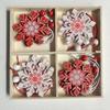 Decoraciones de Navidad Colgantes de Madera Creativos de Navidad DIY Árbol Caja de Regalo Reno Campanas Ángel Corazón Regalos