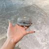 Caja para Anillo de Diamante Terciopelo de Alta Gama con Tapa Abatible Propuesta Intercambio Ceremonia Caja para Anillo de Diamante Alta Carga Transfronteriza Comercio Exterior Outlet de Fábrica