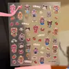 Adesivos de Unha Labubu Série Labubu Relevo Desenho Animado Fofo Popular Agite Rápido Adesivos de Unha Atacado