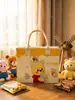 Bolsa de fieltro de dibujos animados, Bolsa de compras de recuerdo para niños, Impresión personalizable, Gran capacidad, Al por mayor