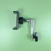 Adaptador de Braço Articulado para Microfone de Celular Haste de Bola de 17mm Interface 1/4 Tripé de Microfone Peças de Reposição Universais