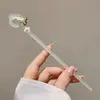Grampo de Lírio-do-Vale para Mulheres, Novo Estilo de Luxo com Borlas de Estilo Antigo, Novo Acessório de Cabelo Estilo Chinês Hanfu para Uso Diário