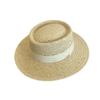 Chapéu Chapéu de Palha de Verão Feminino Chapéu da Moda Tendência Chapéu com Proteção Solar Chapéu de Sol Versátil Casual Ins Respirável Viagem à Beira-Mar