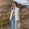 Chaleco de Algodón Pluma Mujer Otoño Invierno 2026 Estudiante Petite Chaleco de Algodón Engrosado Simple Cálido Chaleco Dropshipping