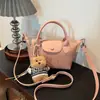 Bolso de mano tejido de alta calidad transfronterizo para mujer, nuevo bolso versátil para el hombro y cruzado para el otoño de 2026