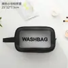 Bolsa de cosméticos de celebridad de internet, bolsa de aseo portátil, bolsa de almacenamiento de viaje, bolsa de maquillaje estilo ins, bolsa organizadora impermeable, TPU portátil, grande