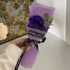 Dia das Mães Dia dos Namorados Flor de Sabão Buquê de 3 Rosas Buquê de Sabão Cravo com Caixa de Presente Presente