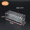 Diámetro 1.2CM Portabolígrafos Multiorificio Portabolígrafos de Cejas Portabolígrafos de Tinta Estacionería Soporte Multifuncional para Exhibición de Paletas