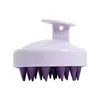 Fornecimento Transfronteiriço de Escova de Shampoo de Silicone Macio, Escova de Shampoo Massageadora, Escova de Limpeza do Couro Cabeludo, Pente de Banho Doméstico, Ferramenta de Cabeleireiro