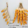 Simulação Milho Pimenta Alho Modelo de Decoração Fruta Falsa Vegetal Pingente Adereços de Colheita Decoração de Fazenda
