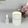 Venta al por mayor transfronteriza Taza de vela de cerámica Longtu Textura de línea Calcomanía Taza de cera vacía Hotel Hogar Contenedor de fragancia sin fuego